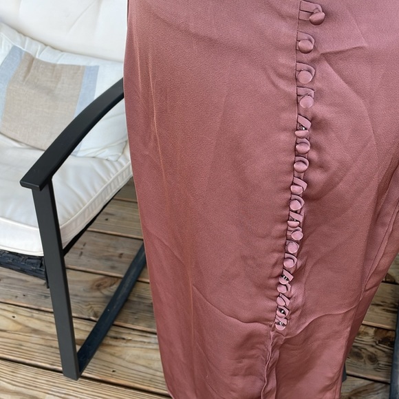 Pretty in Pink Midi Skirt (Size: Small) - Picture 4 of 5